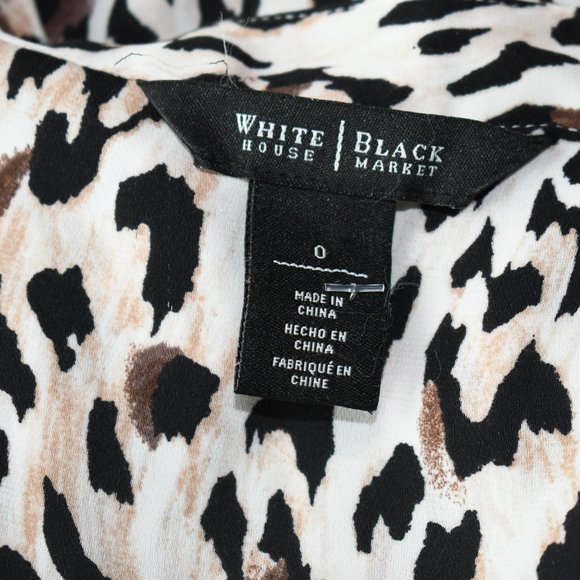 White House Black Market Multicolored Top - Picture 3 of 3